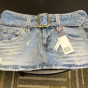 BDG new with tags super short denim skirt L